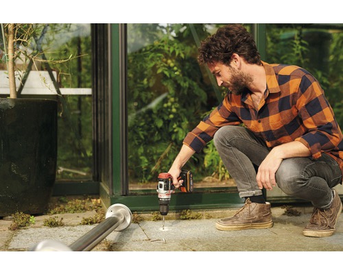WORX Nitro 20V Slagboormachine 60Nm WX354 accu-slagboormachine, borstelloze motor, inclusief koffer, 2 x 2Ah accu's en lader