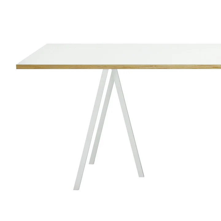 HAY - Loop Tischböcke Stand Frame, weiss (2 Stück)