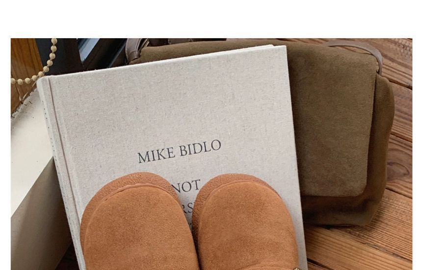 ZORI - Fleece gevoerde pantoffels