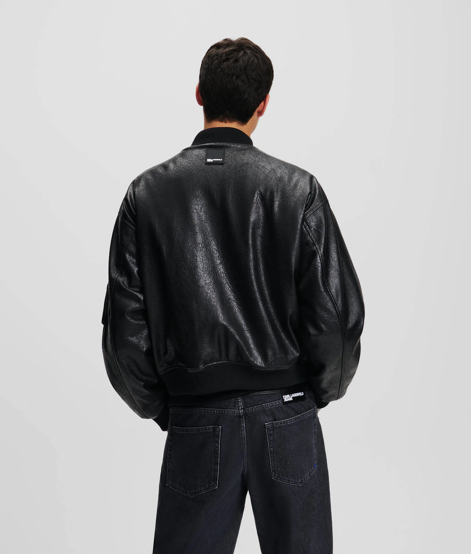 BLOUSON AVIATEUR ENDUIT KLJ