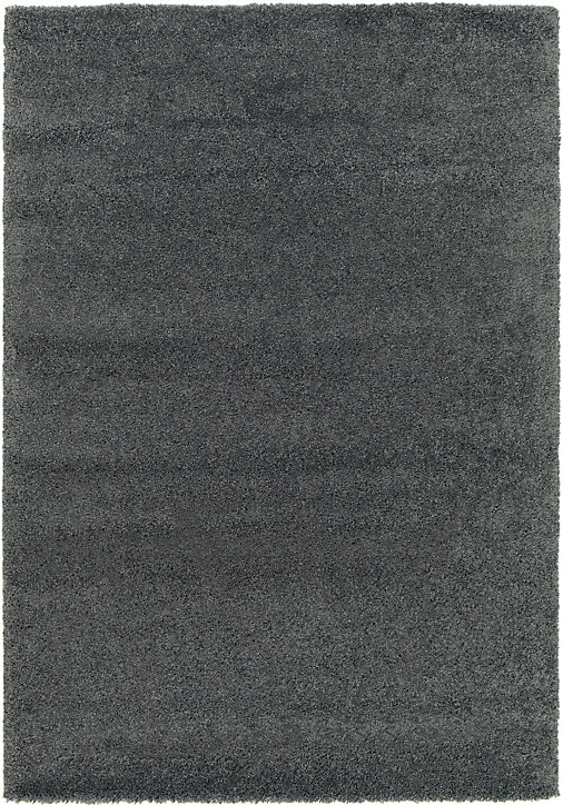 Tapis Manzo GoodHome gris L.230 x L.160 cm