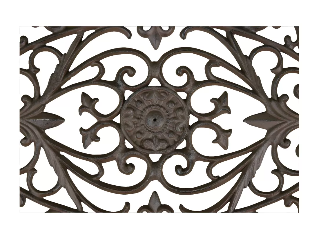 Paillasson lune fonte Fonte Marron - Décoration d'Autrefois