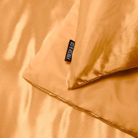 Dekbedovertrek Silk Satin - Bruin