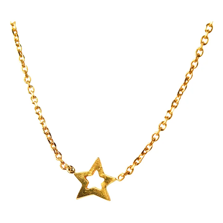 Adorabili Collier Etoile x Smallable | Doré