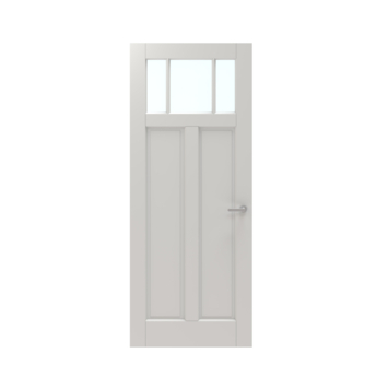 Lundia binnendeur Frama En 2D02 mat glas wit gegrondverfd stomp 78 x 211,5 cm