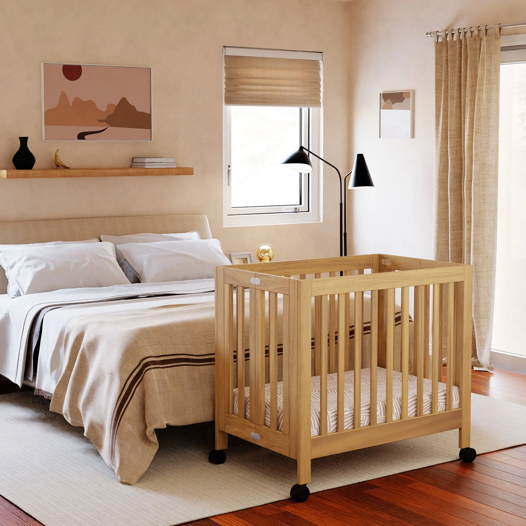 Babyletto Mini Couchette Origami - Miel