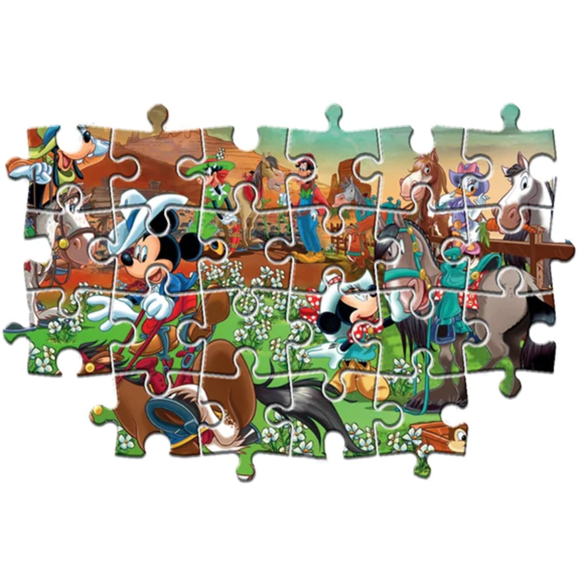 Clementoni Puzzle Supercolor Maxi - Disney Mickey & Friends