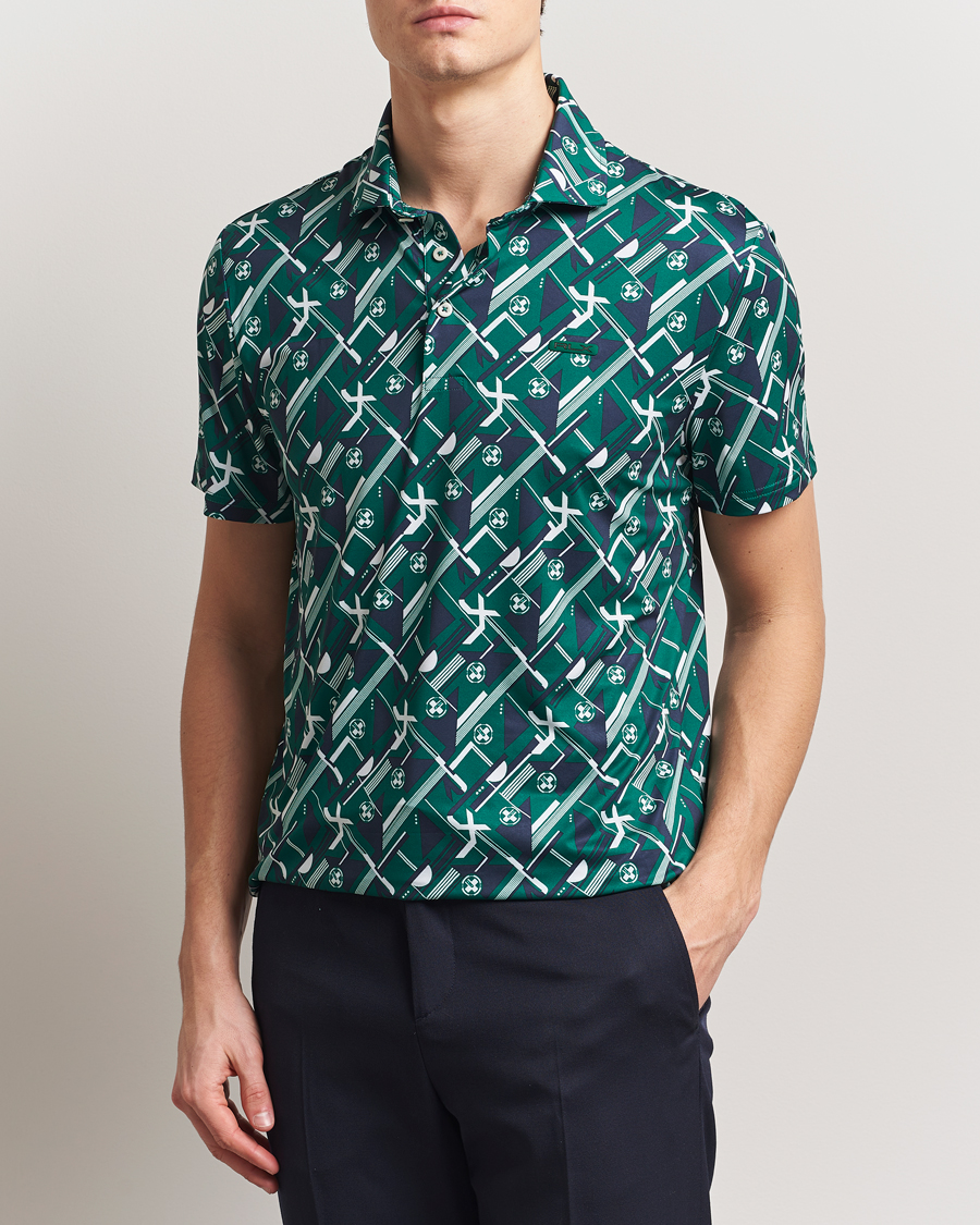 RLX Ralph Lauren Airflow Active Polo Kelly Green/Action Graphic