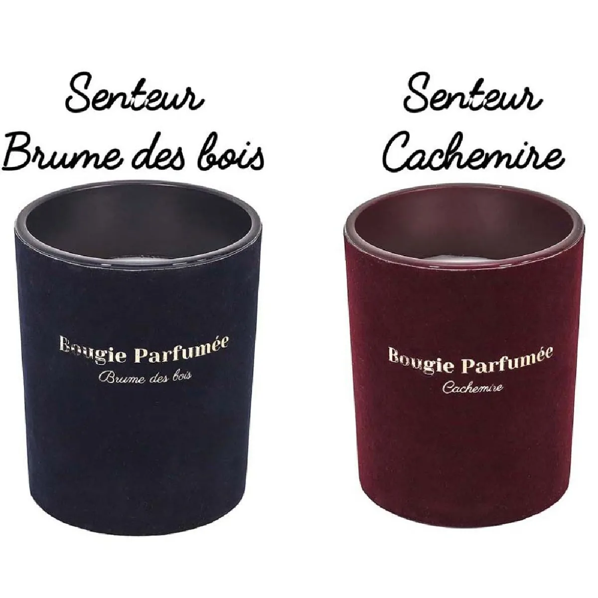 The Home Deco Factory Bougie Velours