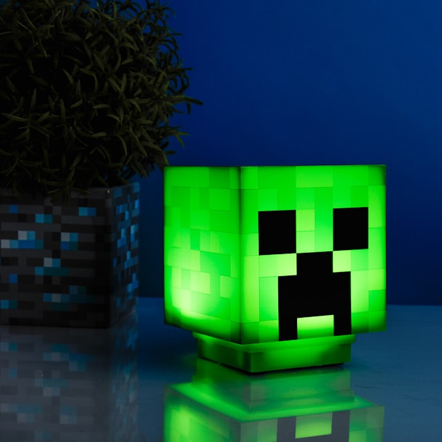 Minecraft Creeper Lampa
