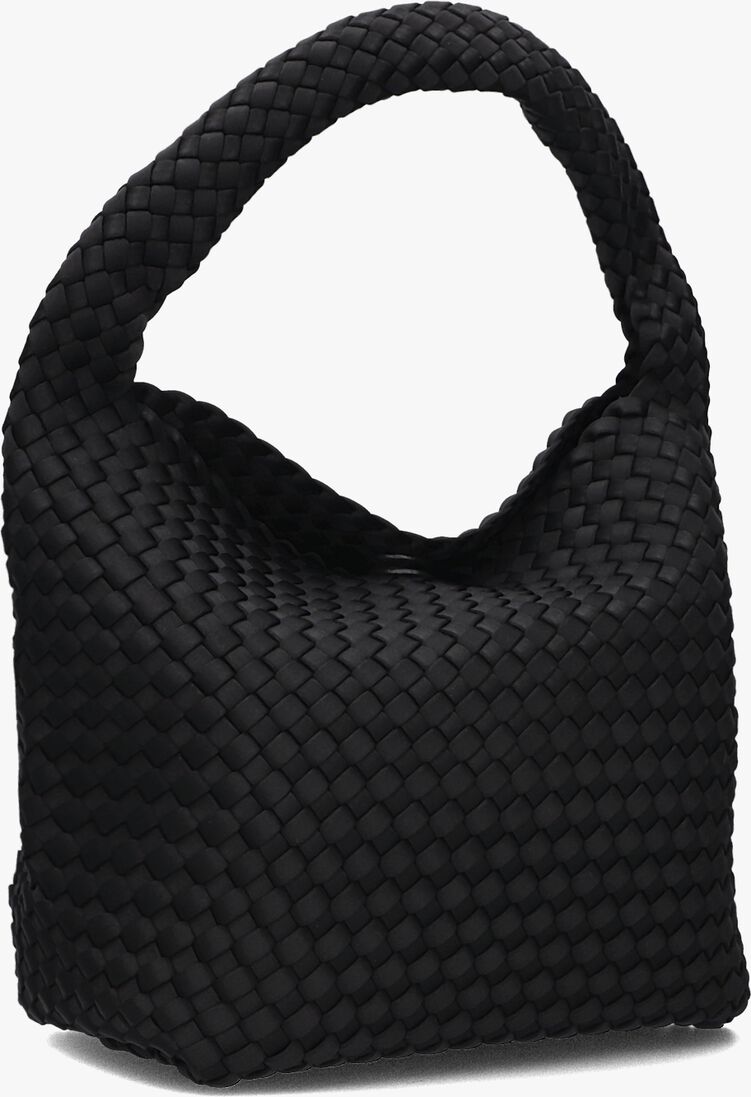 zwarte marrea schoudertas bucket