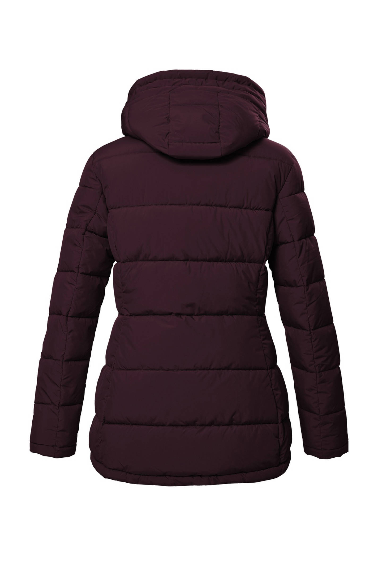 G.I.G.A. DX gewatteerde outdoor jas aubergine
