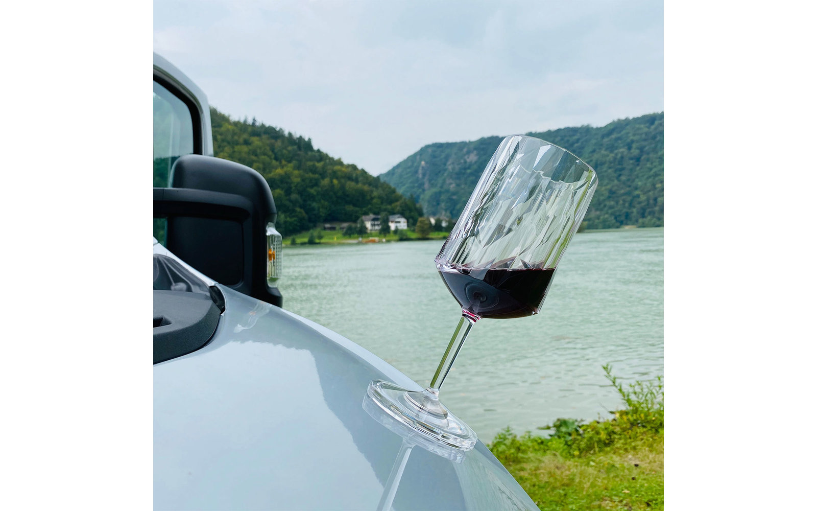 silwy® Wein Magnet Kunststoffgläser 6 Stück (200 ml)