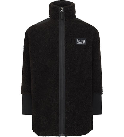 Didriksons Fleecejacke - Teddy - Ampere - Schwarz