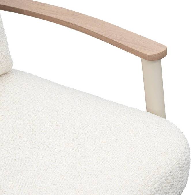 Fauteuil de salon de jardin MYLORE Argile