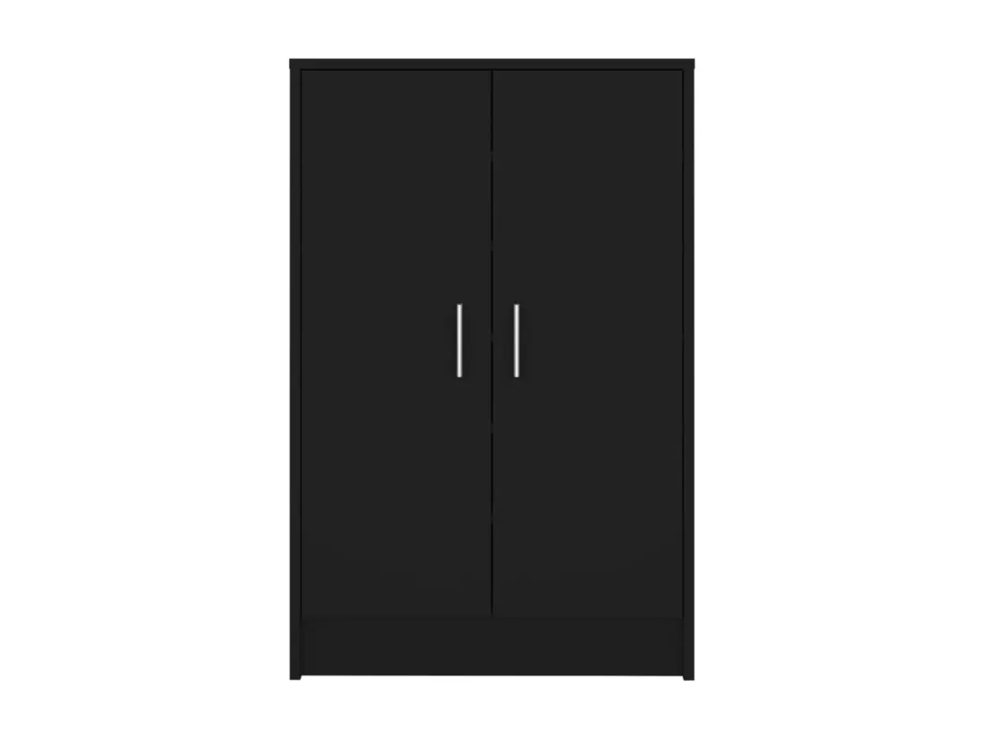 Armoire à chaussures Noir 60x35x92