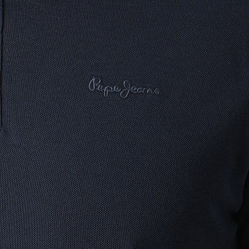 Polo Manches Courtes Vincent Bleu Marine