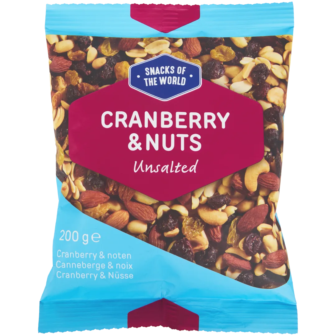 Mélange de canneberge & noix Snacks of the World