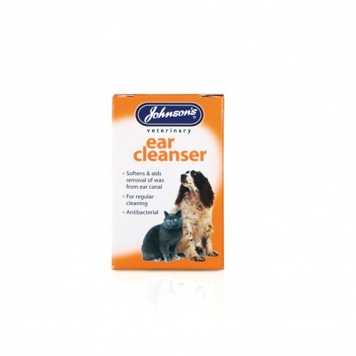 Limpeza de ouvidos para animais de estimação da Johnson's Veterinary