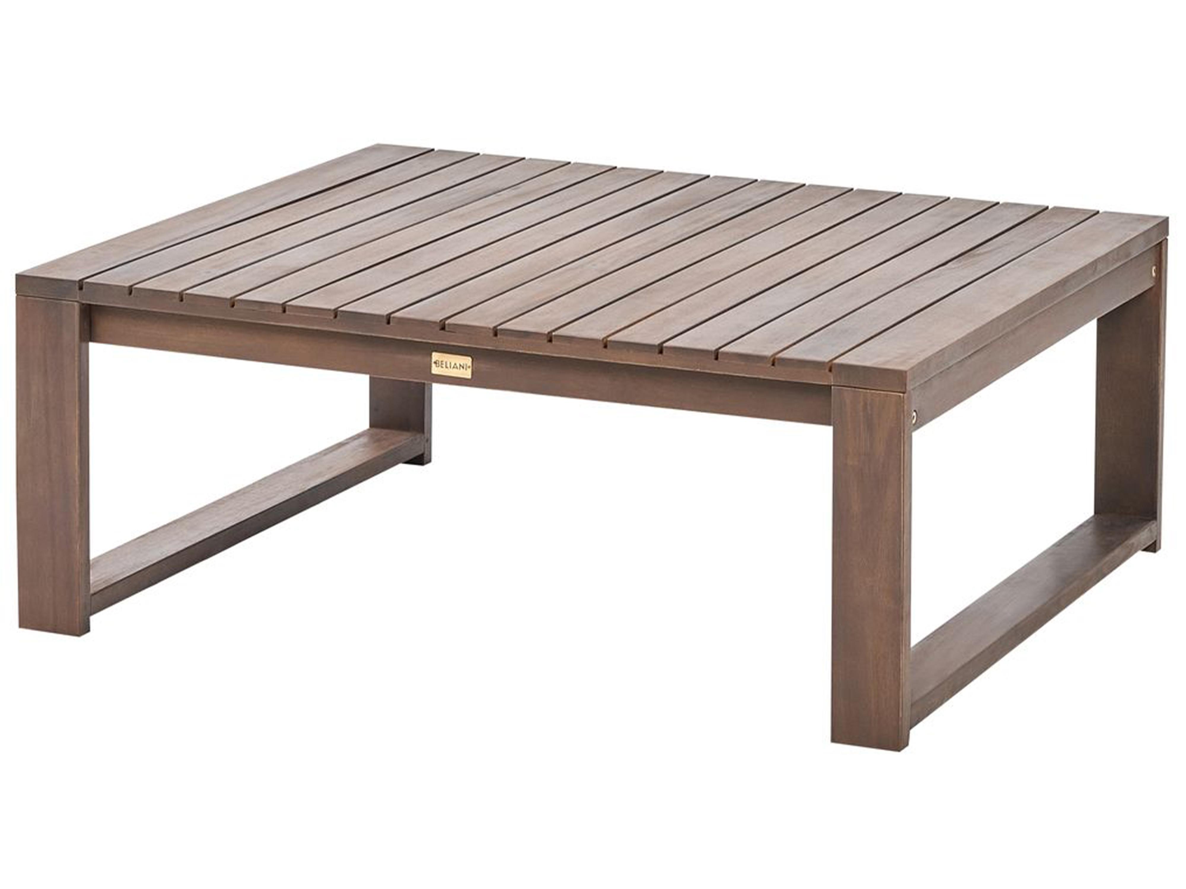 Tuin hoekloungeset met tafel 4-zits TIMOR linkszijdig modulair Gecertificeerd acaciahout Donkerbruin