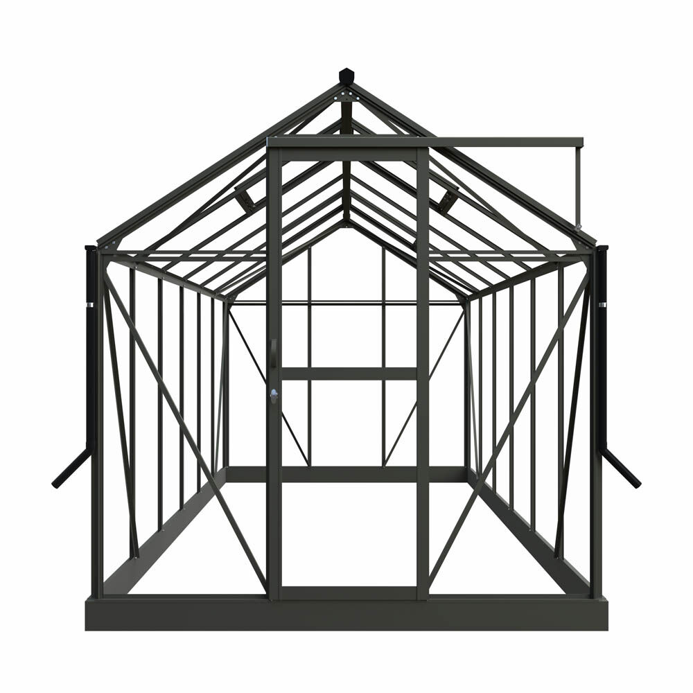 Royal Well Mary IV - Tuinkas - Groen - 241x212x425 cm - Veiligheidsglas