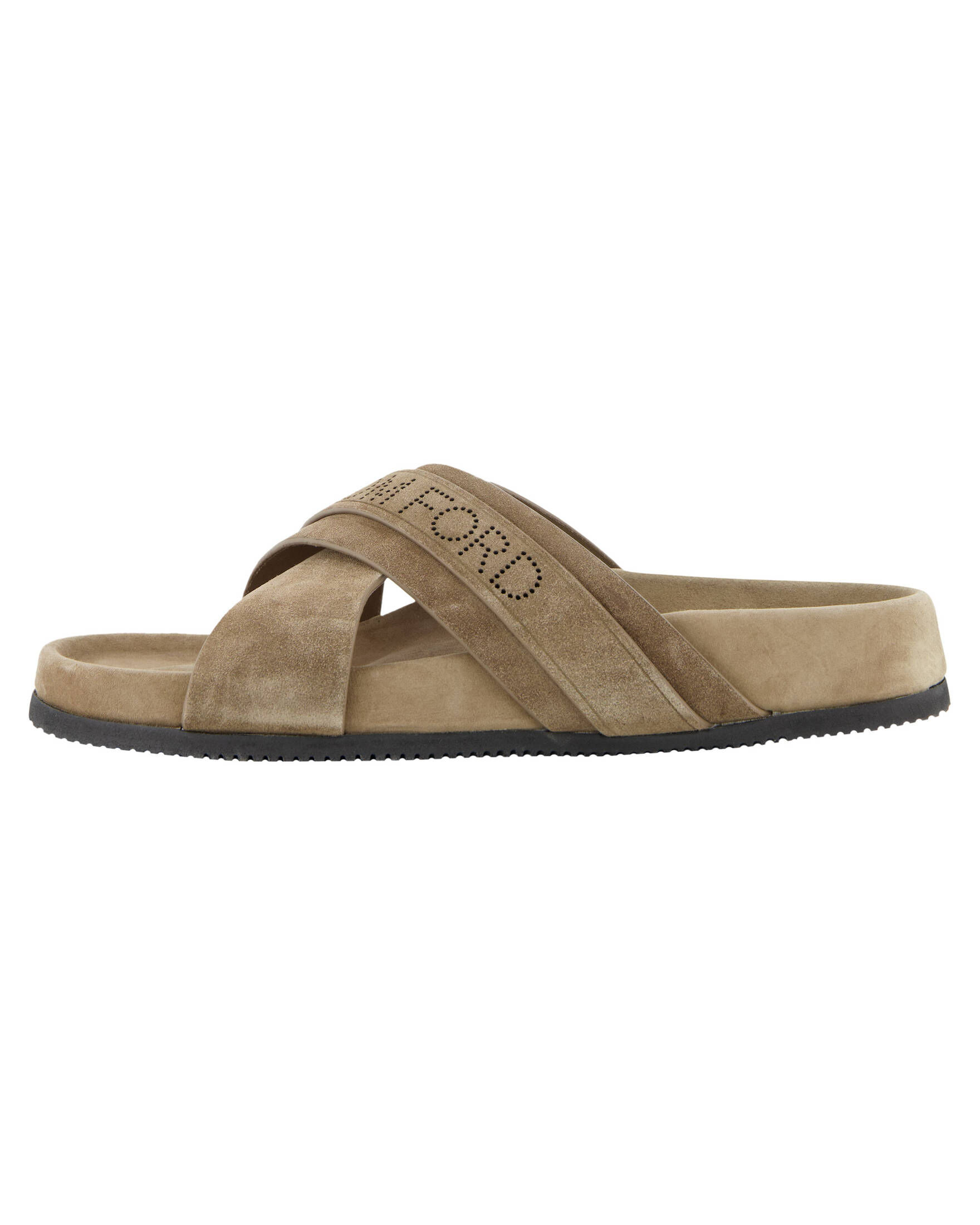 Tom Ford| Herren Kreuzsandalen SUEDE WICKLOW SLIDER