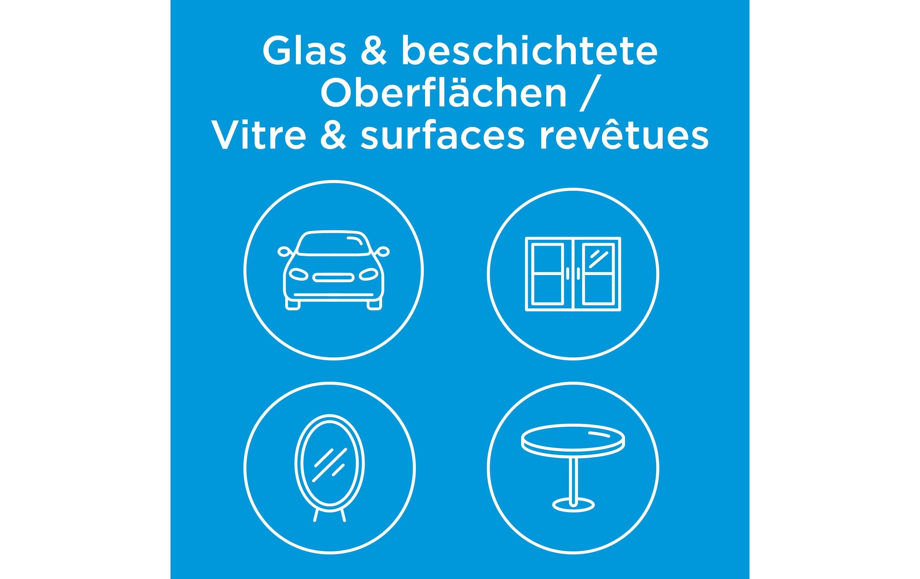Glasreiniger Triple Action 500 mlReinigungsspray für Fenster und Glasoberflächen