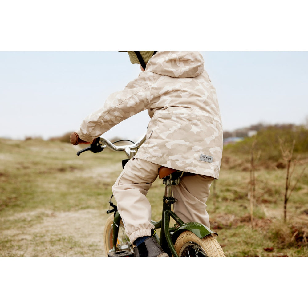 Køb Mini A ture Sand Camo Wally Fleece Lined Printed Spring Jakke.GRS