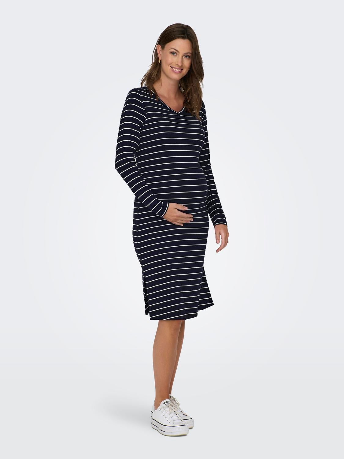 OLMEVITA Langes Kleid Night Sky