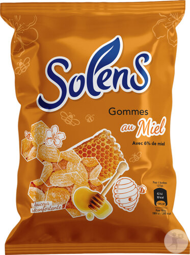 Solens Gommes Miel 100g