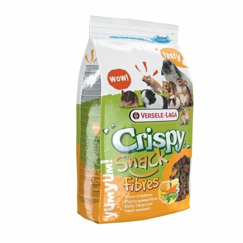 Snacks crocantes de fibra, sabor natural.
