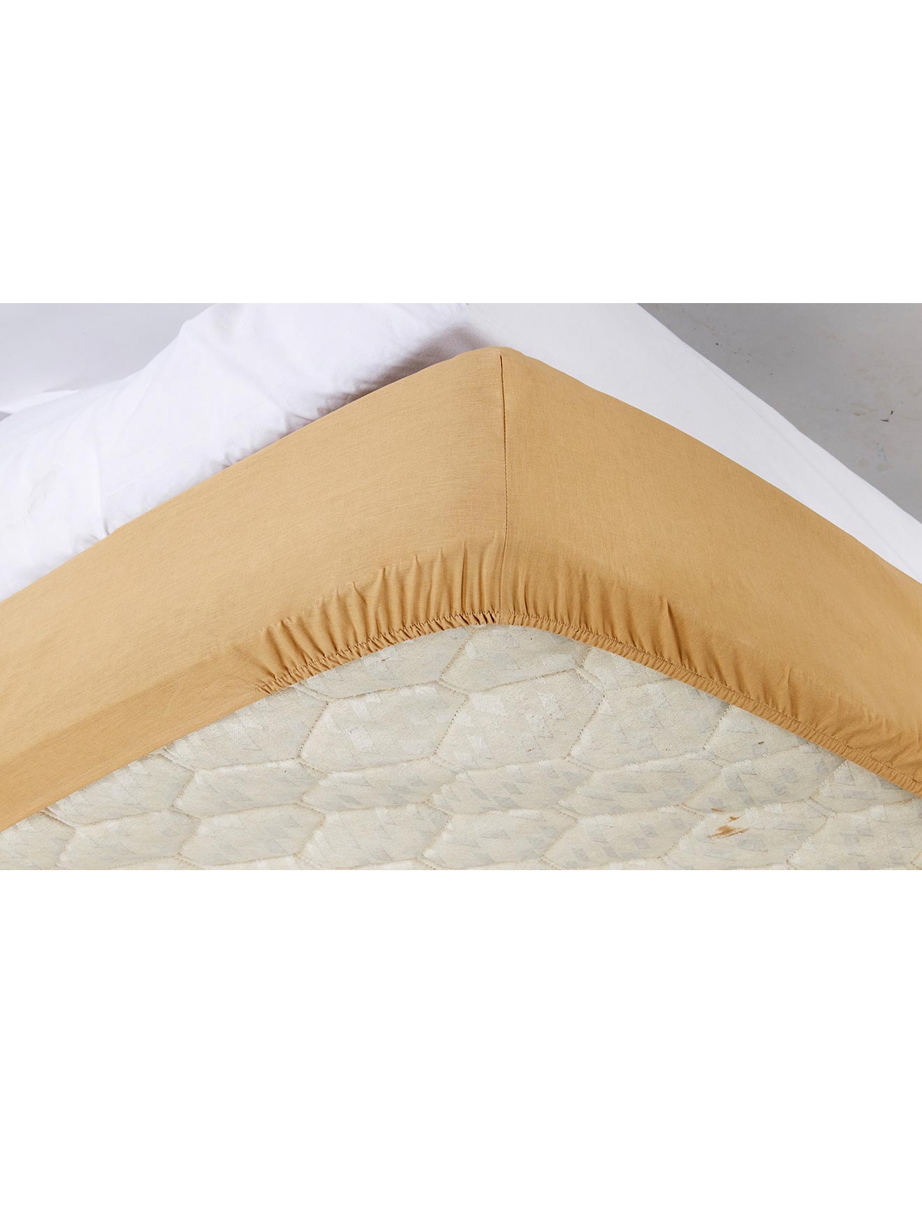 Drap-housse pur coton bonnets 40 cm
