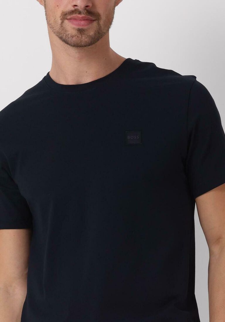 BOSS donkerblauwe boss t-shirt tales