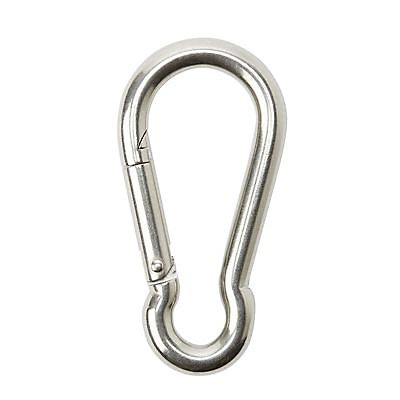 Porte-mousqueton type pompier DIALL 5 cm