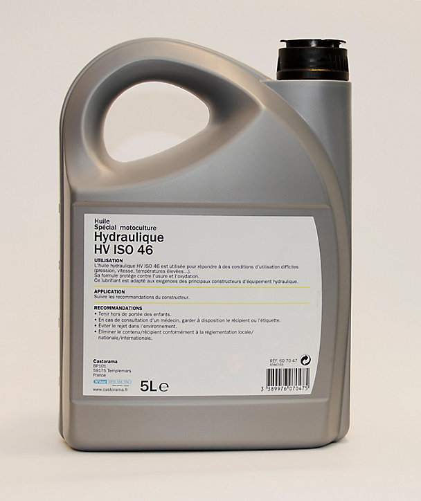 Bidon d'huile hydraulique HV ISO46 5L