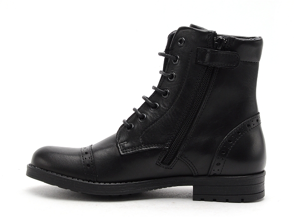 Norvik boots bottine enfant dete noir