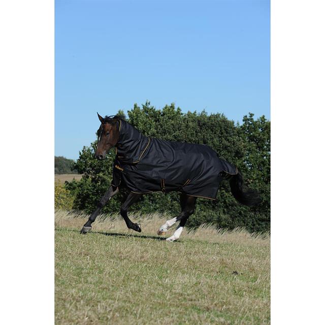 Halsstuk Bucas Irish Turnout Combi 300gr Zwart-goud
