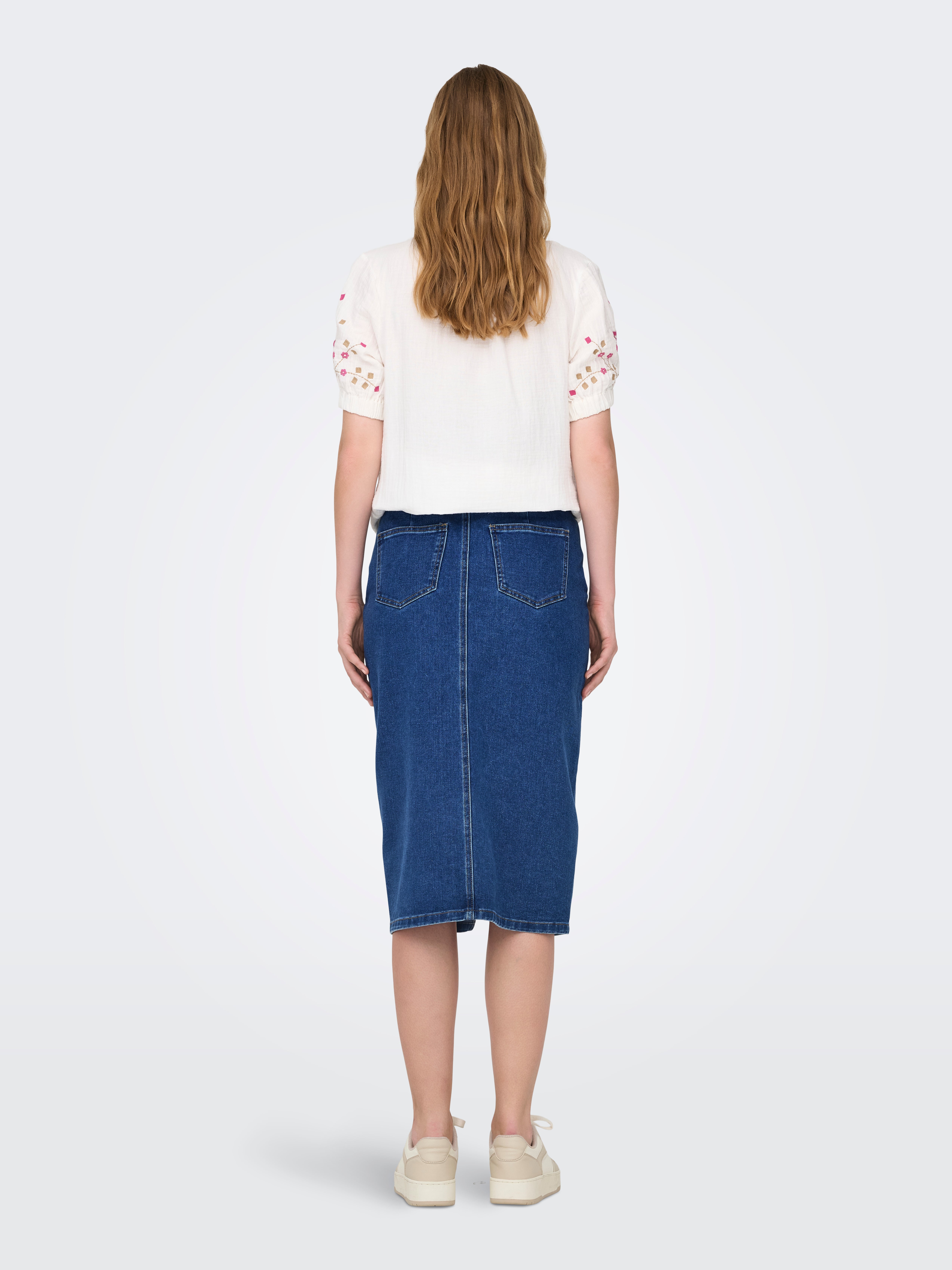 OLMSIRI Jeansrock Medium Blue Denim