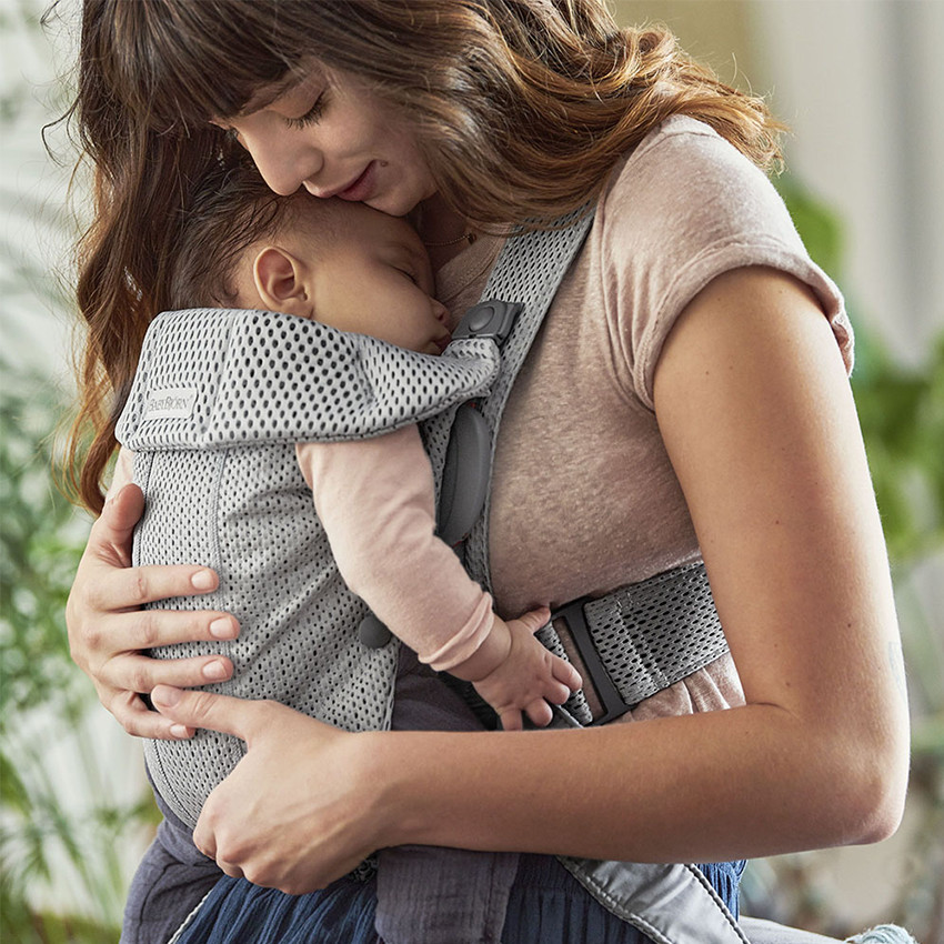 Porte-bébé Mini 3D Mesh - Gris