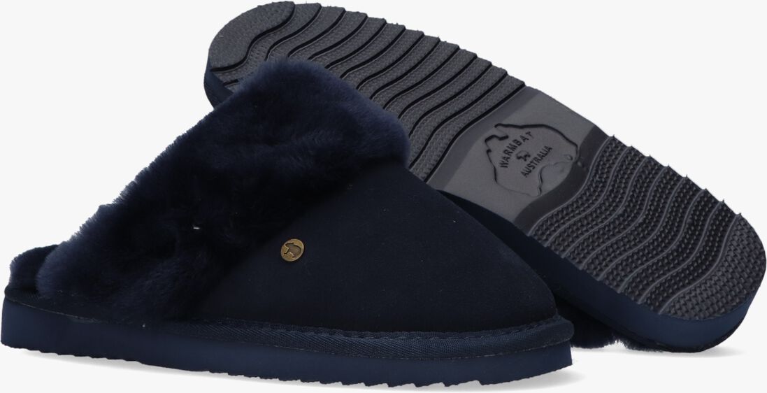 WARMBAT blauwe warmbat pantoffels flurry