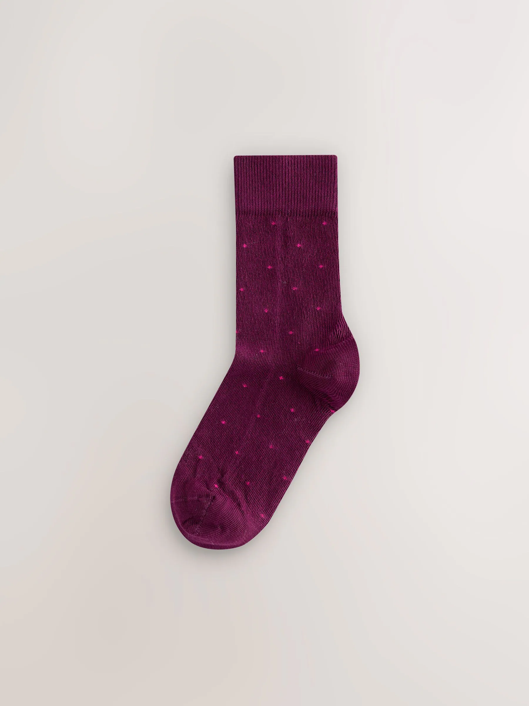 Multi Pin Dot Spot - Formal Ankle Socks 5 Pack
