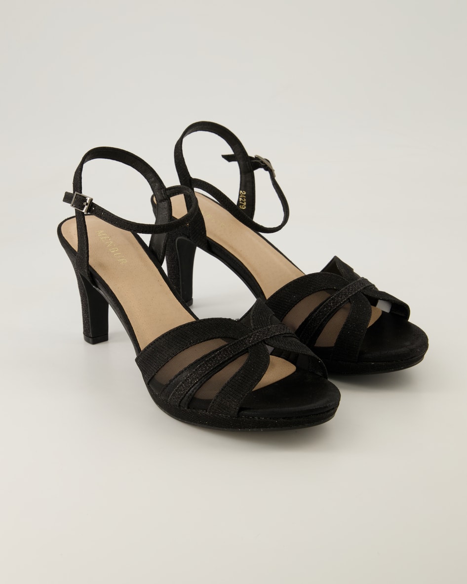 Menbur 24279 Sandalen in Schwarz