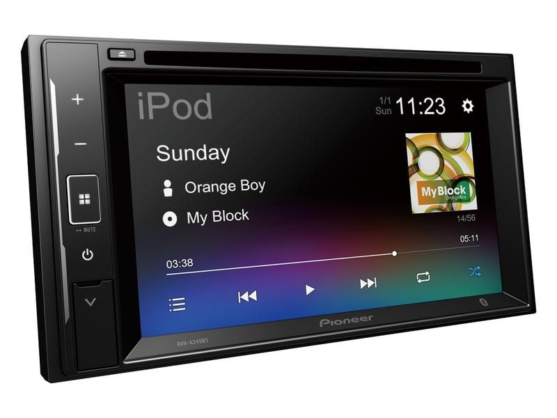 Pioneer Mediacenter AVH-A240BT 2 DIN 2-DIN-Autoradio 6.2