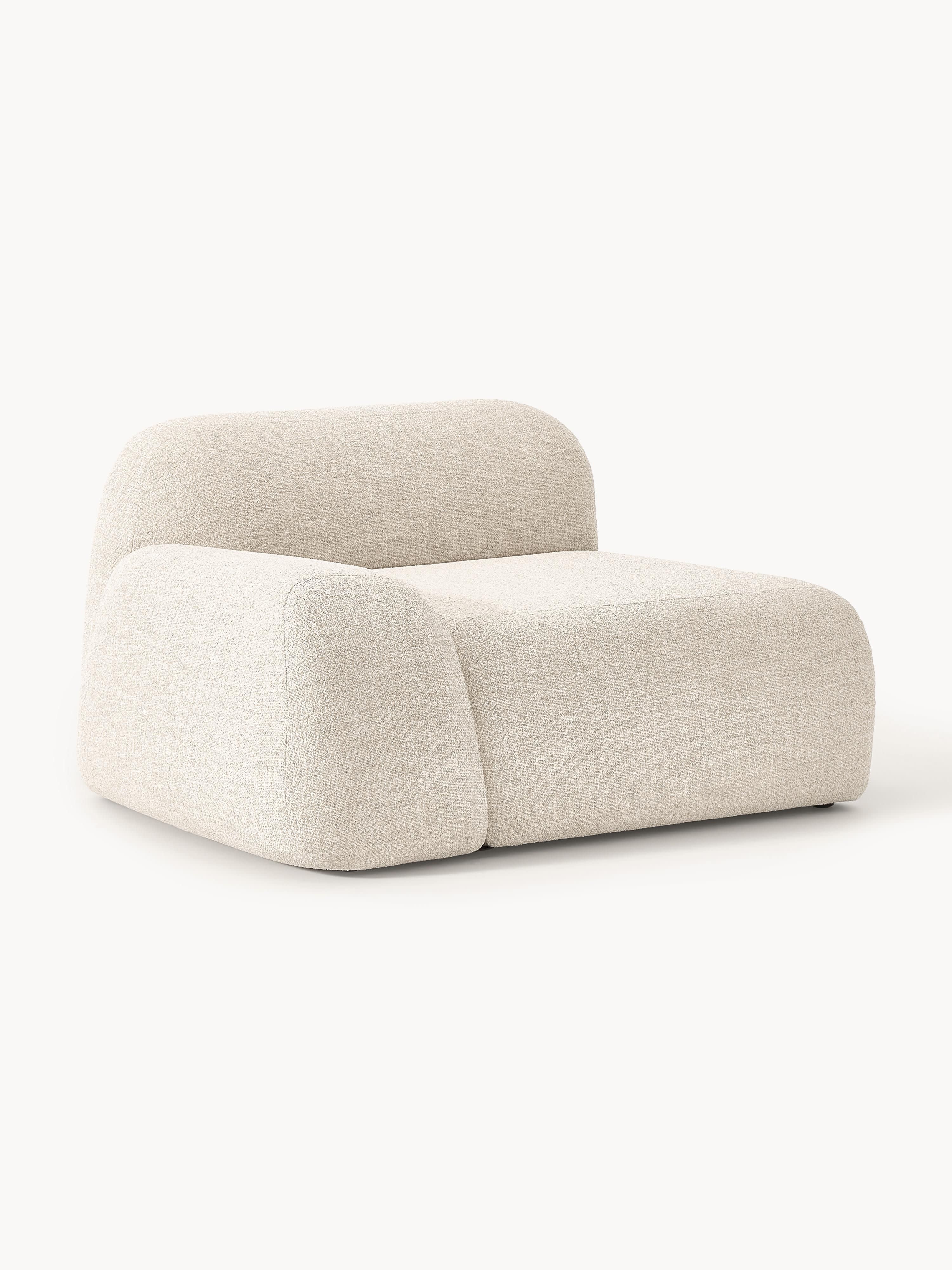 Hoekmodule Wolke van bouclé