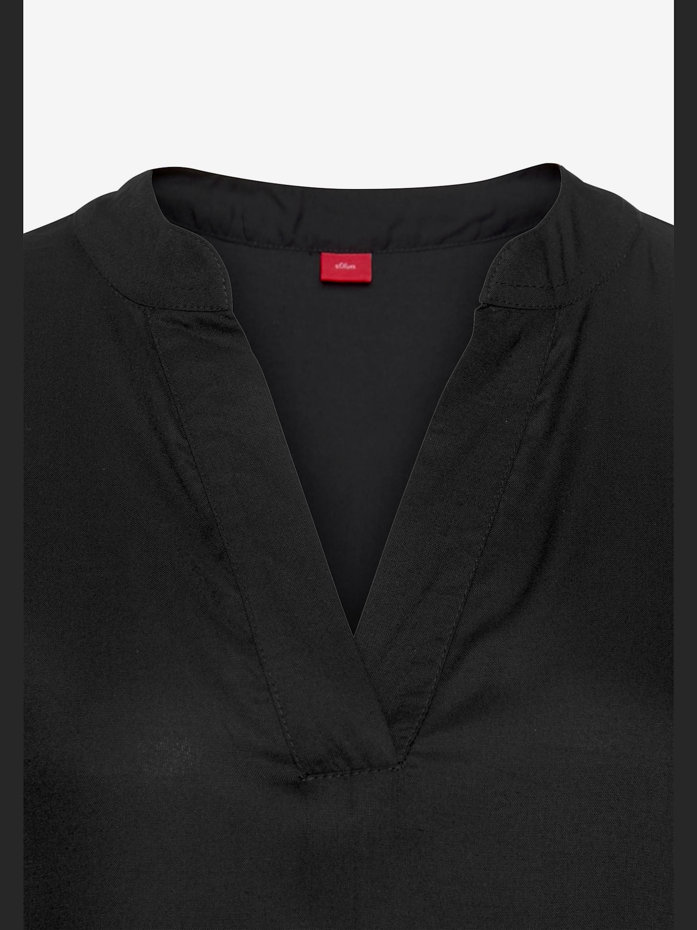 Robe chemisier courte à encolure en v