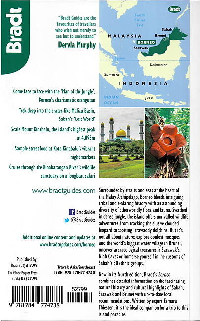 BRADT - BRADT BORNEO EN ANGLAIS