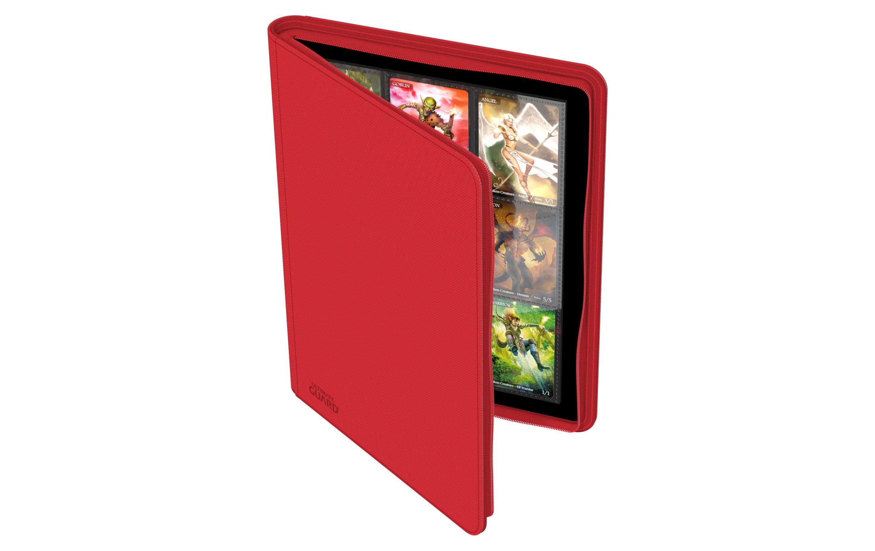 Karten-Portfolio ZipFolio XenoSkin 18-Pocket, rotHochwertige Kartenmappe