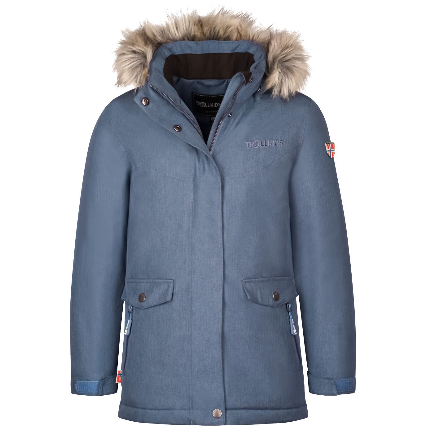 Trollkids Oslo XT Mantel Mädchen lotus blue