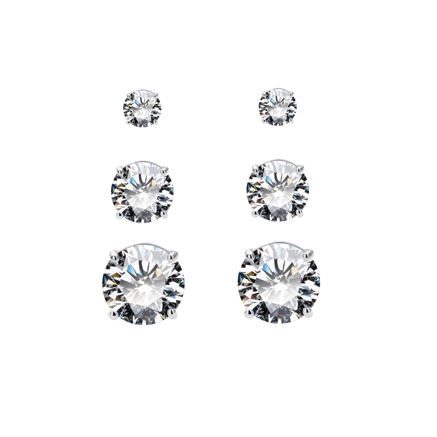By Sophia Diamond Earring Set