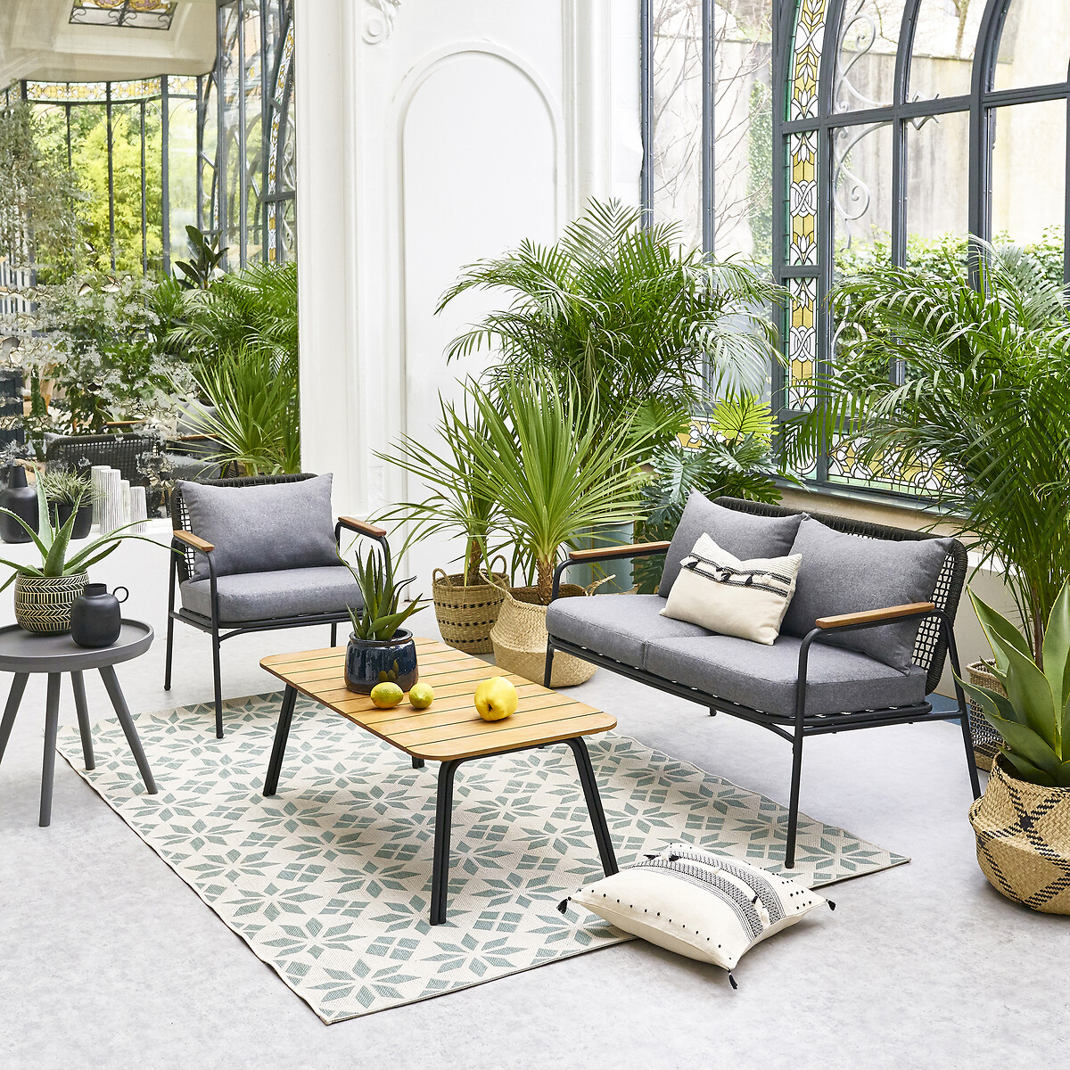 LA REDOUTE INTERIORS<br>Cesto esférico H47 cm, Rixy